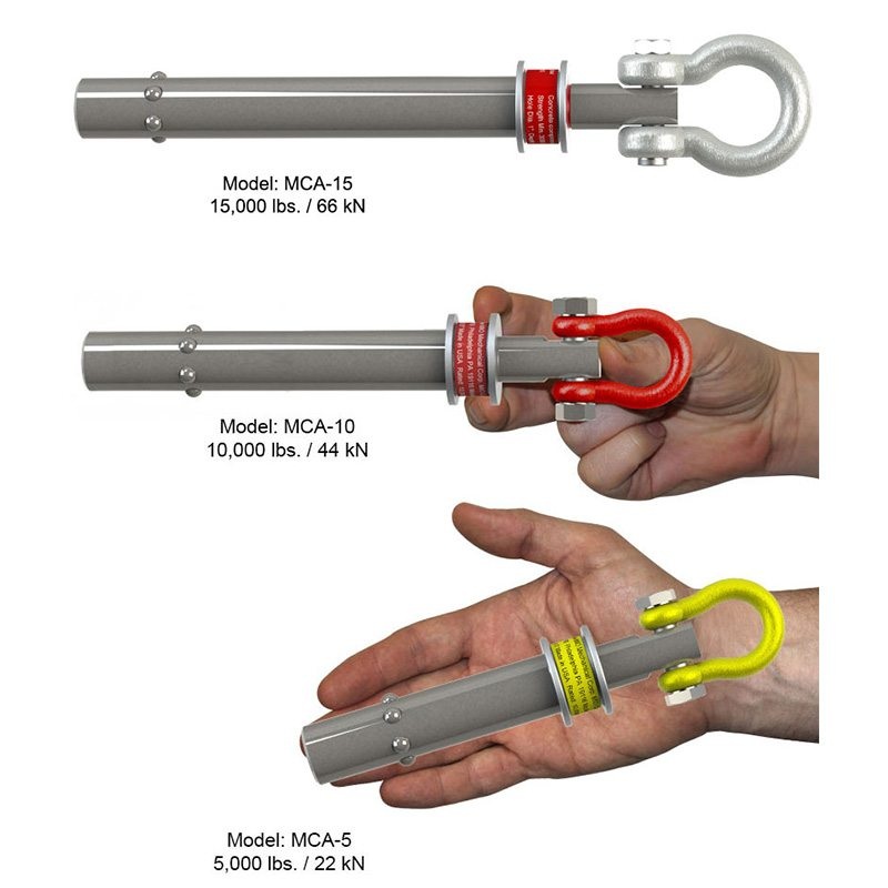 MIO Removable Concrete Anchor|5,000 lbs|10,000 lbs|15,000 lbs