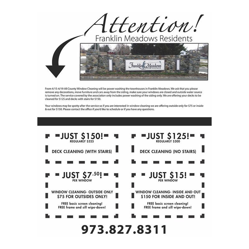 Attention Residents – Flier