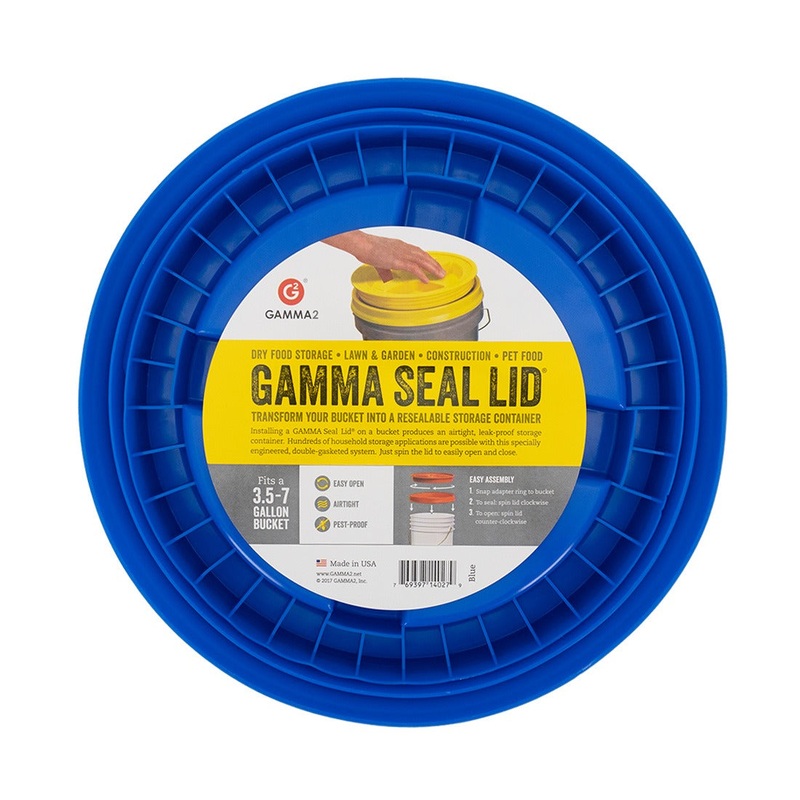 Gamma Seal Lid|Black|Blue|Green|Orange|Red|White|Yellow