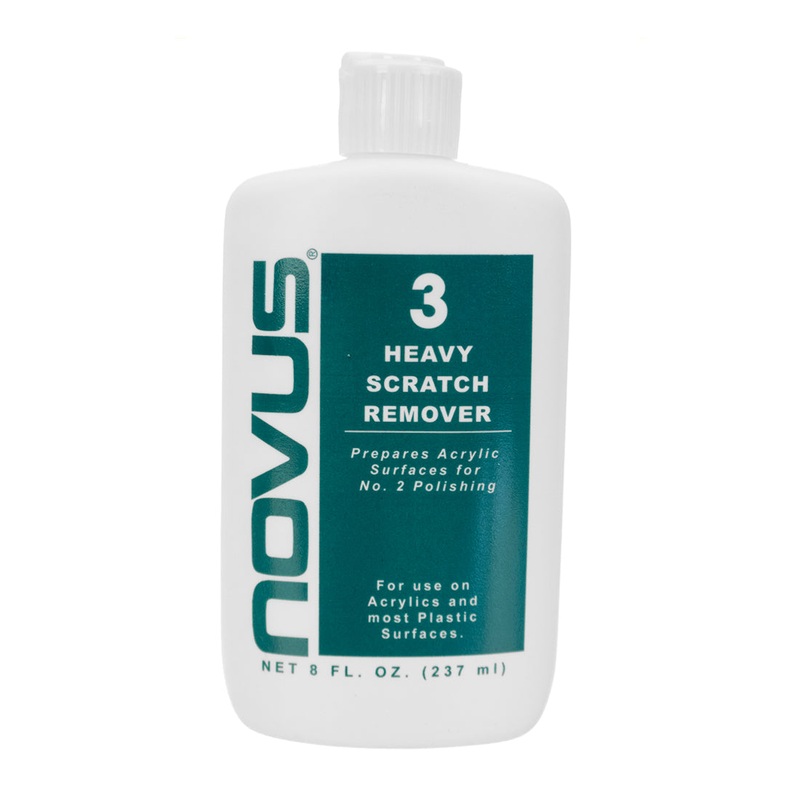 Novus Plastic Polish #3 Heavy Scratch Remover