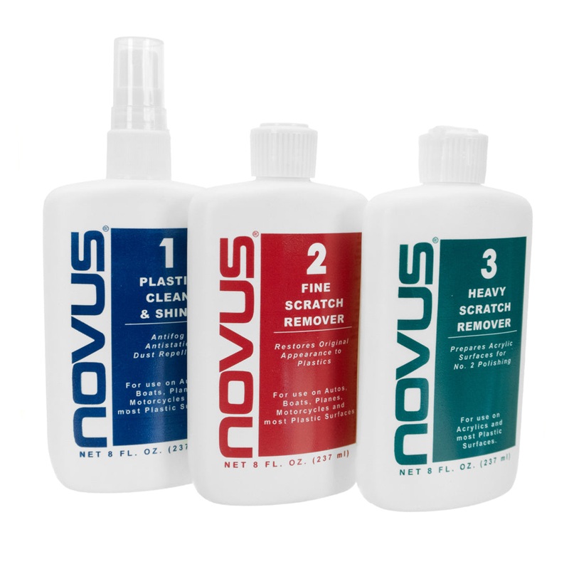 Novus Plastic Polish Kit|2 oz Bottles|8 oz Bottles