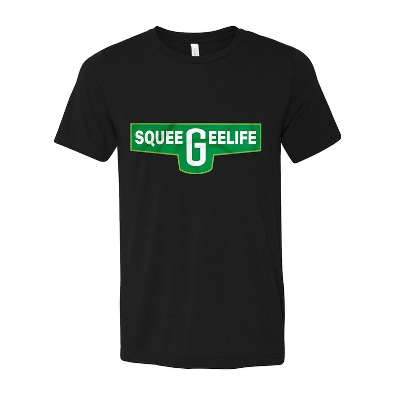 Squeegee Life Green Envy Design T-Shirt