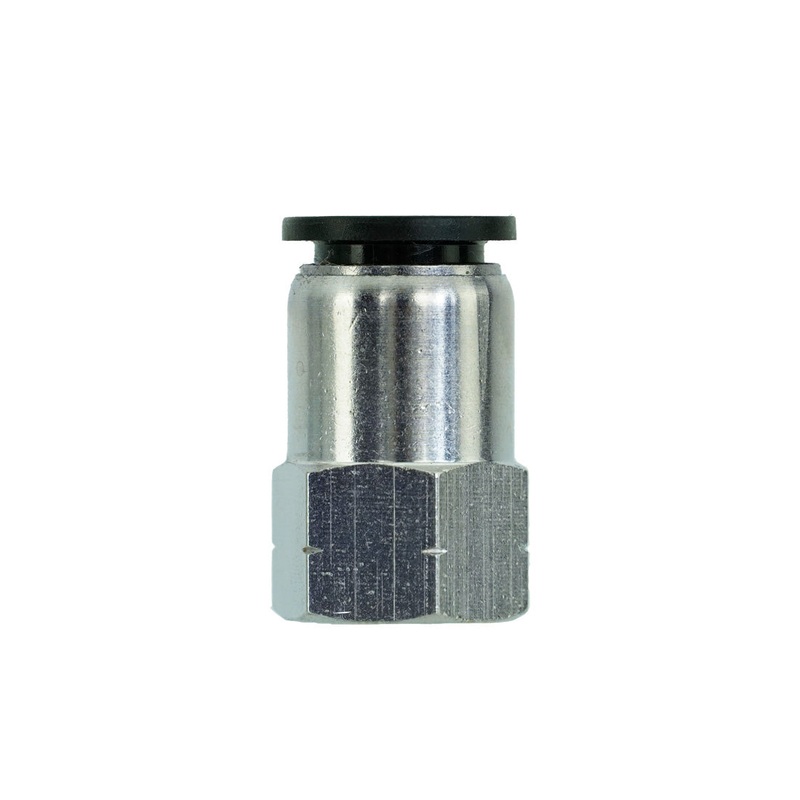 XERO PTC Straight Female Connector 1/2 OD – 1/4 NPT Female