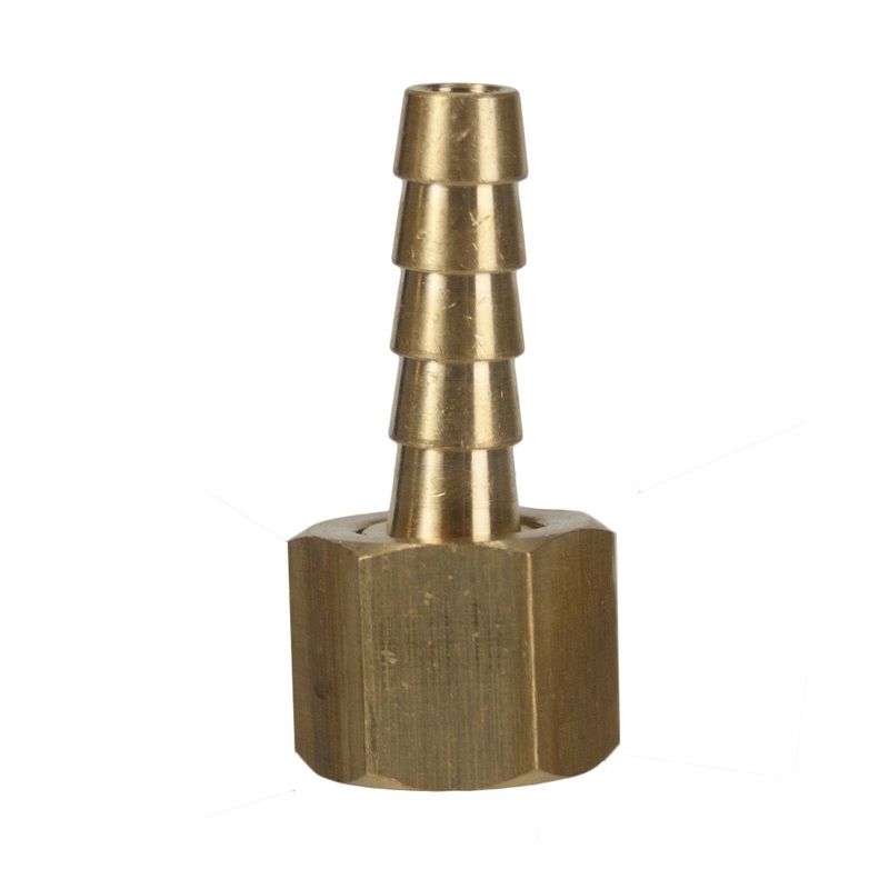 Tucker Hose Insert and Female Swivel – Brass