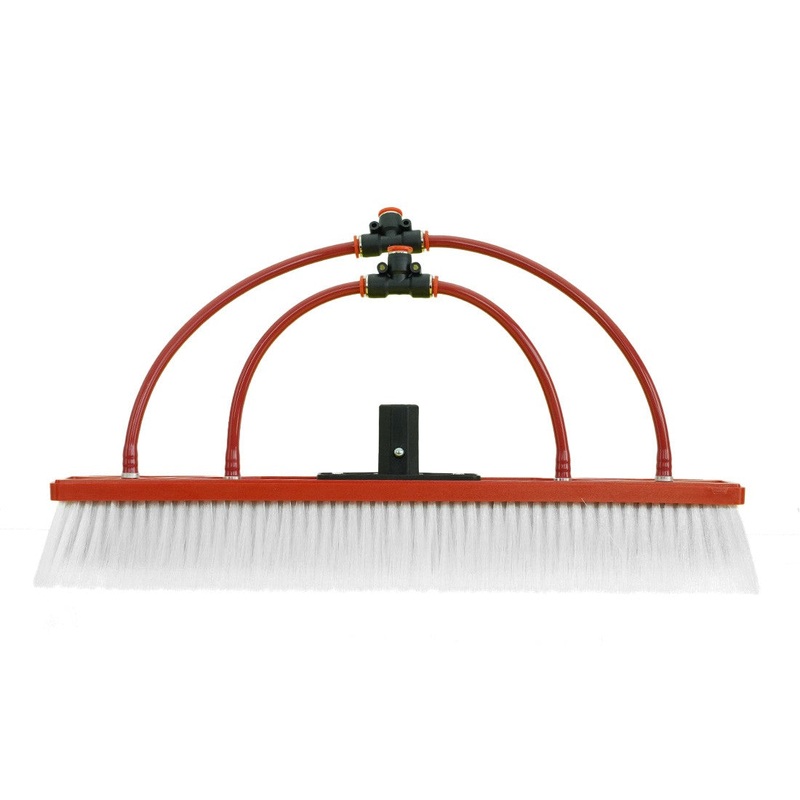 Tucker Hybrid Dual Pencil and Fan Jetted Dual Trim Brush