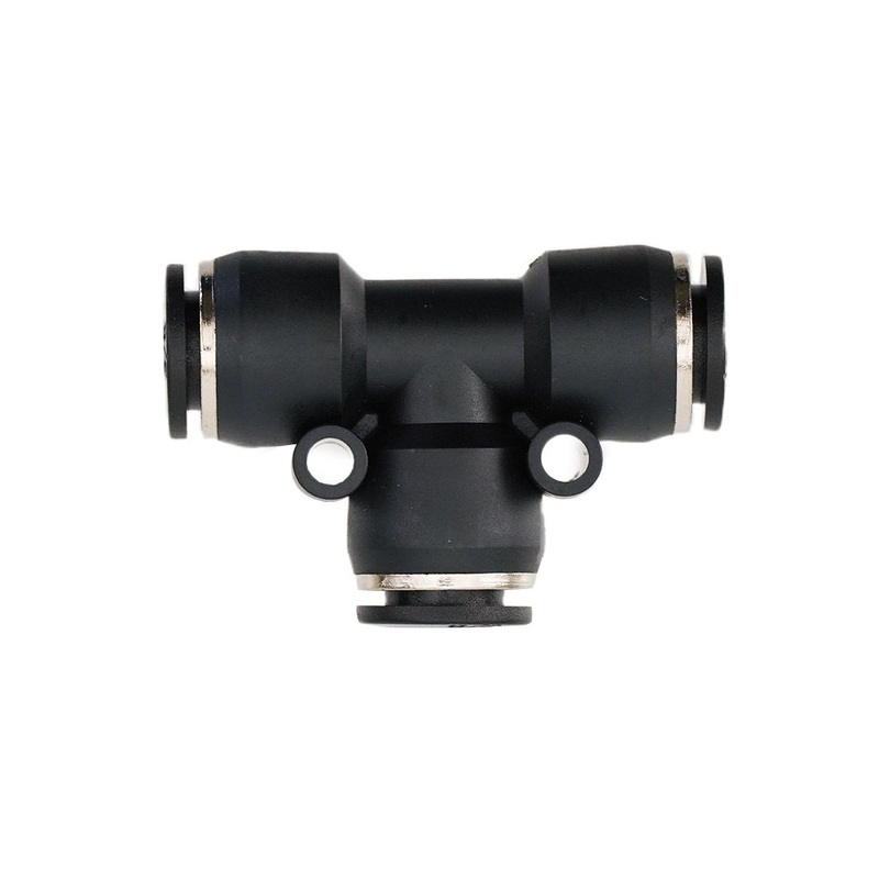 XERO Push-to-Fit T-Fitting|3/8 Inch|5/16 Inch|1/2 Inch