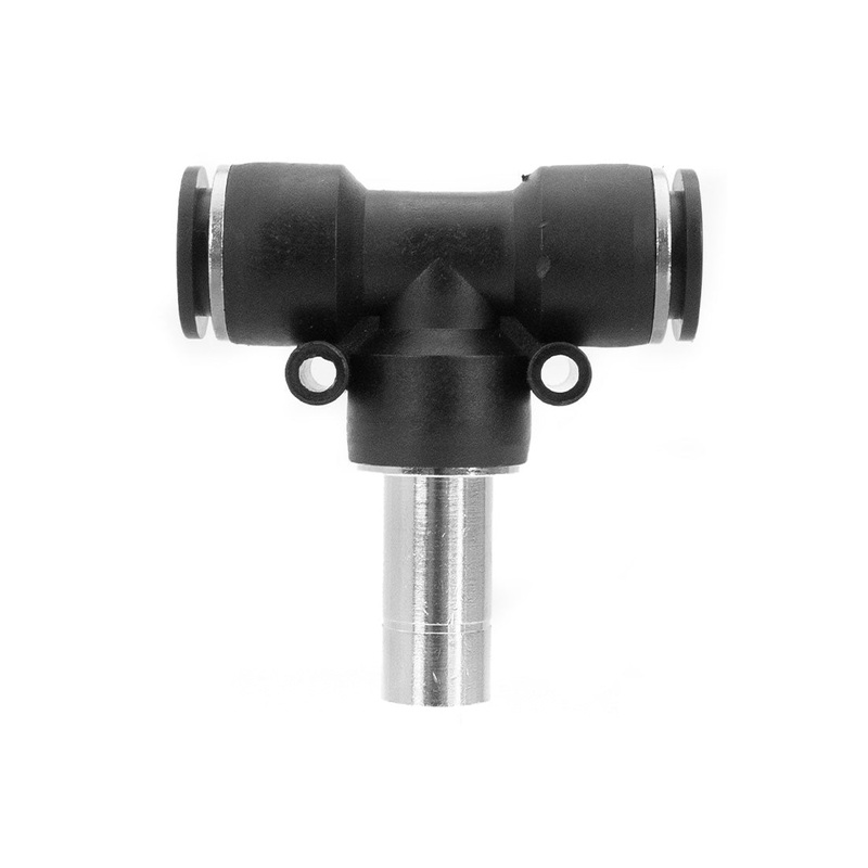 XERO Push-to-Fit T-Fitting with Stem – 1/2 Inch