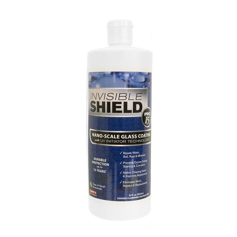 Clean-X Invisible Shield PRO 15 Glass and Surface Coating RTU – 32 oz
