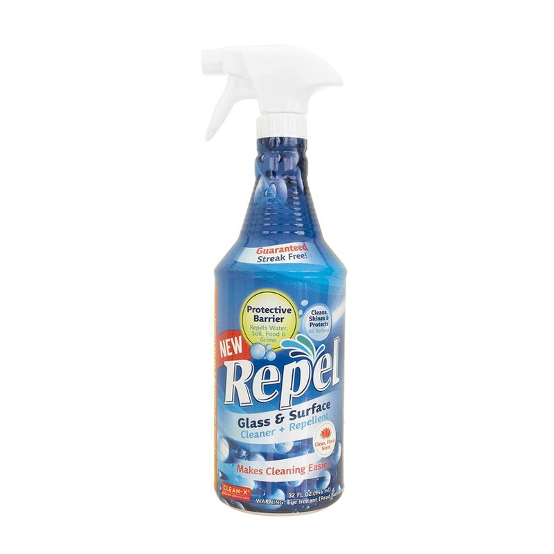 Clean-X REPEL Glass and Surface Cleaner RTU – 32 oz