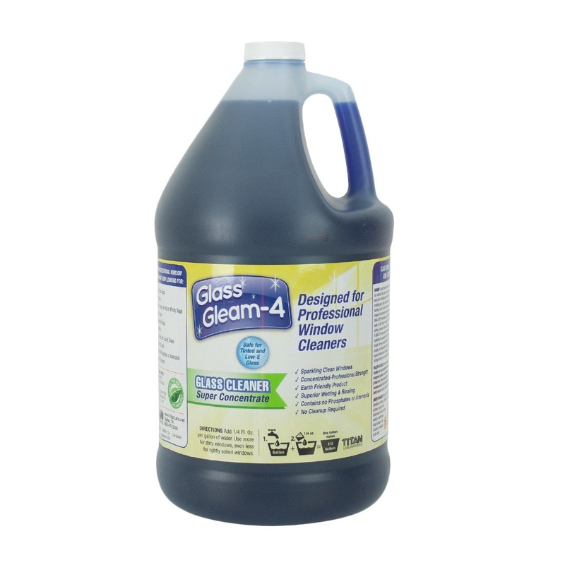 Titan Glass Gleam 4 Soap|Quart|Gallon|5 Gallon|55 Gallon|Single|Case of 12|Case of 4
