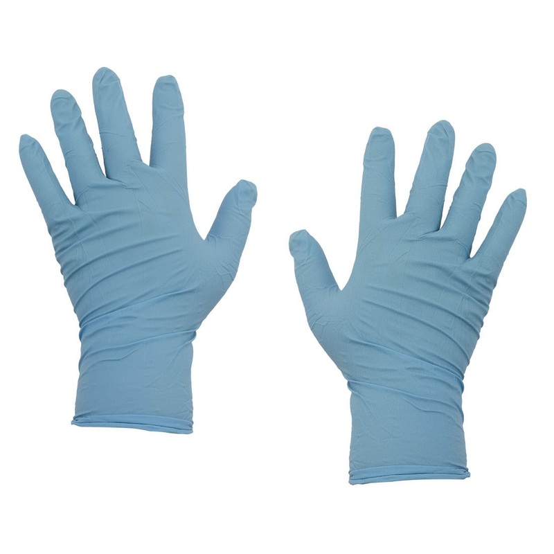 Tronex 9662 Light Blue Extra-Thick Nitrile Exam Glove – XL