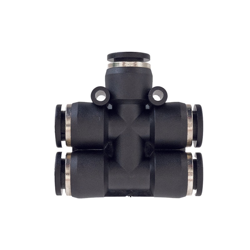XERO Push-to-Fit Double T-Fitting – 5/16 Inch