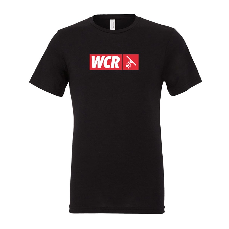 Iconic WCR T Shirt|Black|White|Small|Medium|Large|XL|XXL|XXXL