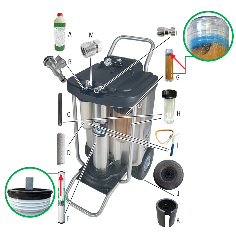 Unger HydroPower RO Replacement Parts