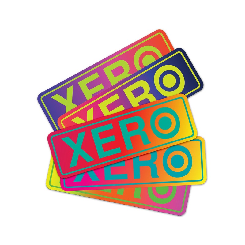 XERO Sunset Strip Stickers|Tiny Havana|South Beach|305|The Keys|Heat Wave|Sunset Strip Pack