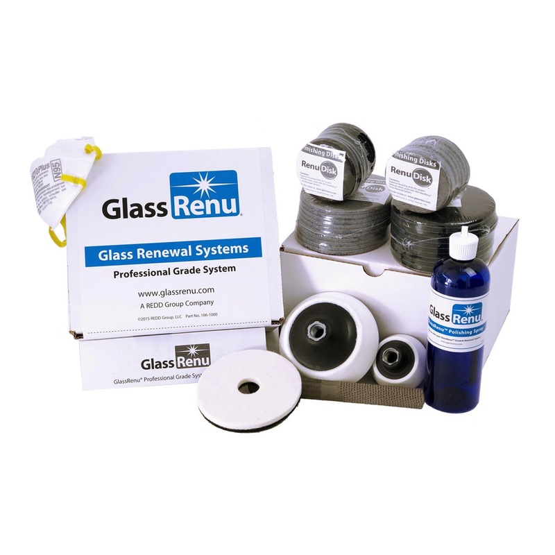 GlassRenu Professional Grade Scratch Removal System