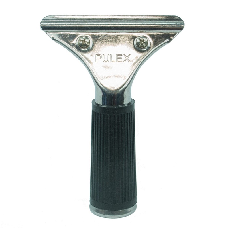 Pulex Stainless Steel Squeegee Handle with Rubber Grip