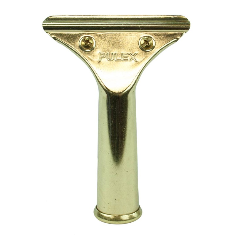Pulex Traditional Brass Window Squeegee Handle
