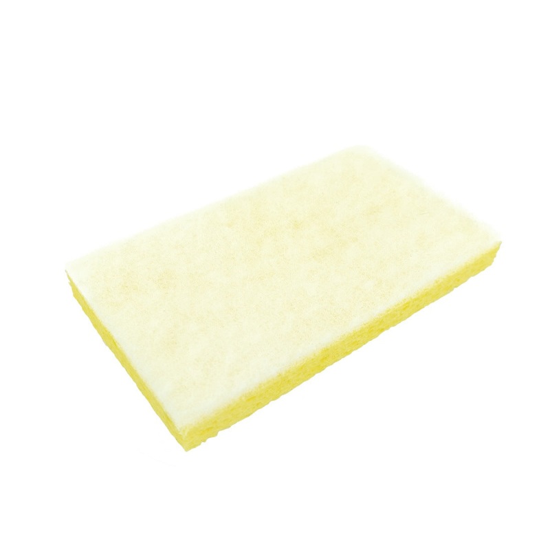 World Enterprises Sponge with Backing Pad – White