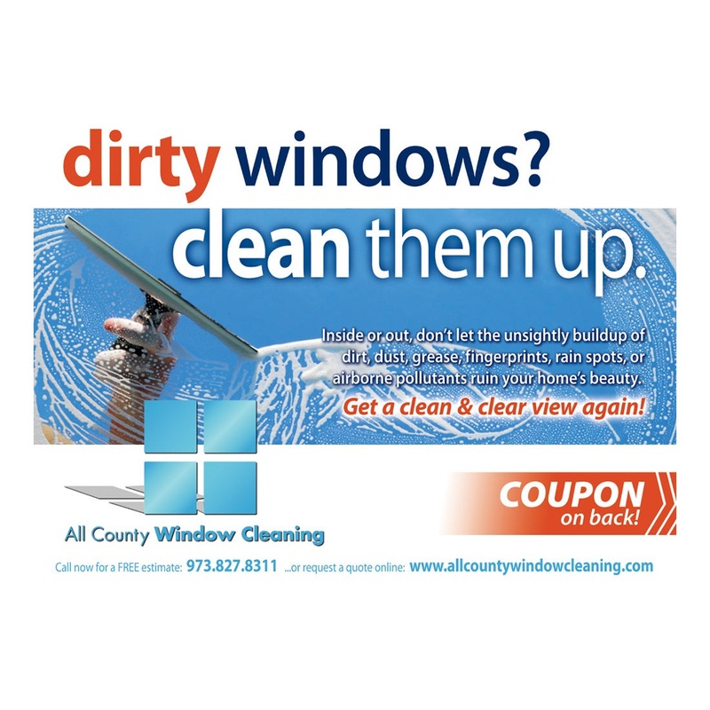 Dirty Windows Design Suite|Dirty Windows – Postcard Large|Dirty Windows – Facebook Ad