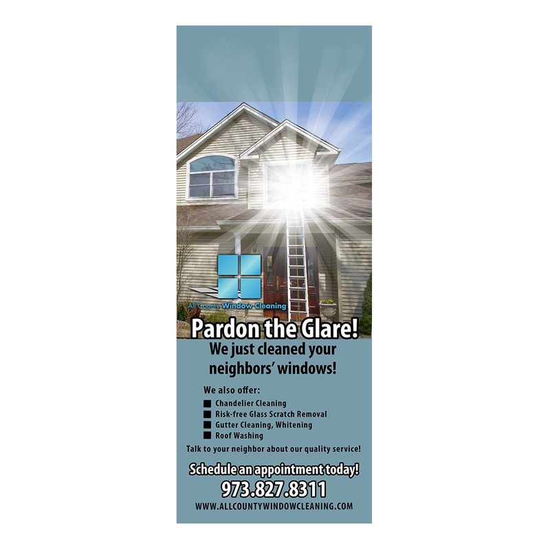 Pardon The Glare Design Suite|Pardon The Glare – Flier|Pardon The Glare – Door Hanger|Pardon The Glare – Facebook Ad