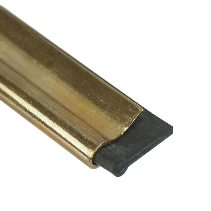 Unger Brass Squeegee Channel|6 Inch|10 Inch|12 Inch|14 Inch|16 Inch|18 Inch|22 Inch