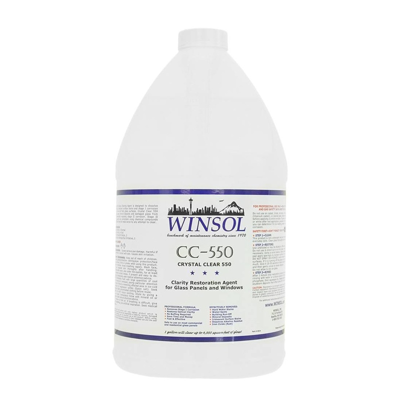 Winsol Crystal Clear 550 Glass Restorer