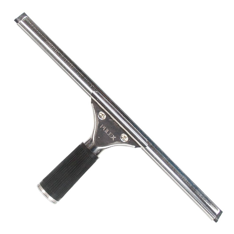 Pulex Complete Stainless Steel with Rubber Grip Squeegee