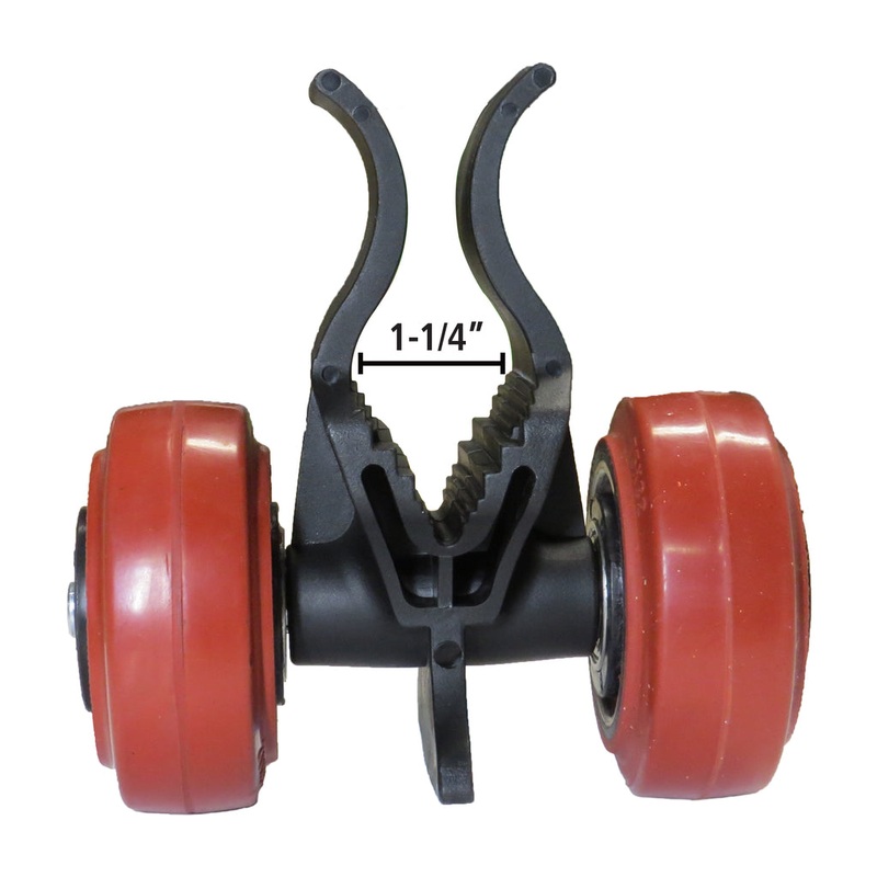 Fastcap Wheel Set 1-1/4 Inch Capacity Wheel Set CLIP N ROLL