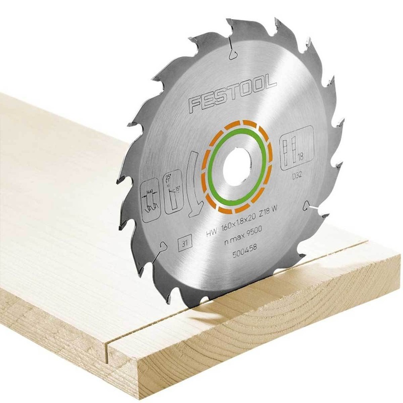Festool Universal Circular Saw Blade for HK and HKC 160X1,8X20 W18 500461