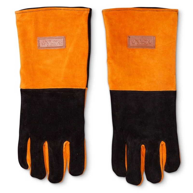 Yoder Smokers Long Leather Barbecue Gloves BBQGloves