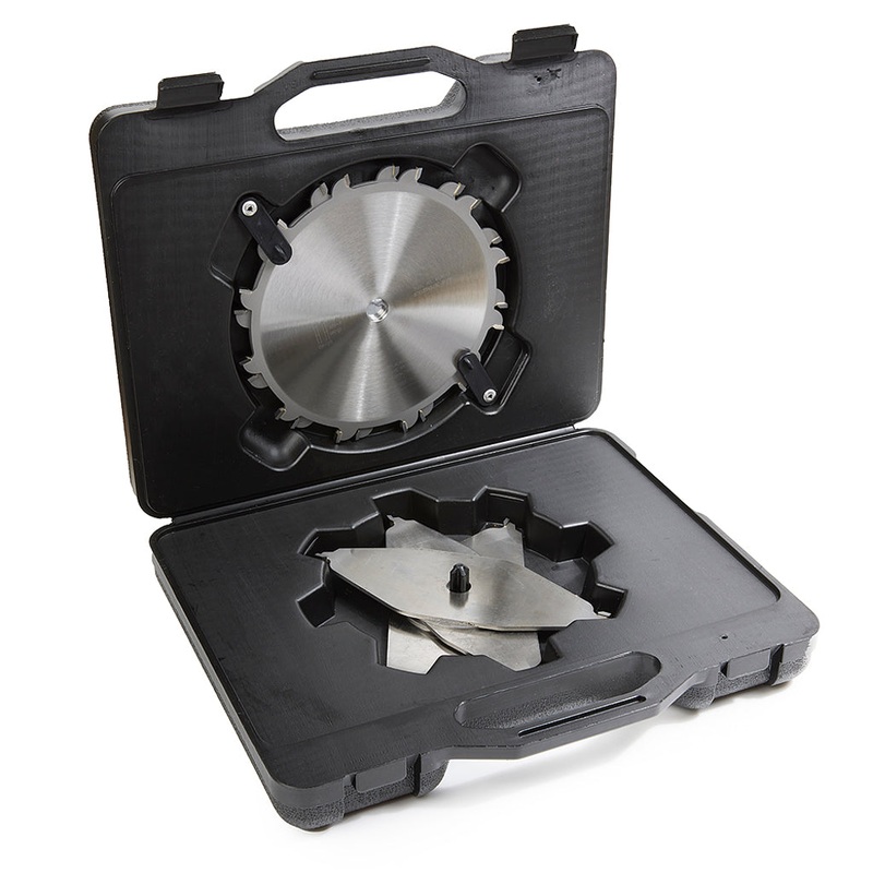 Amana Tool Dado Blade Set 8 Inch x 12T ATB/FT with 5/8 Inch Bore 658012