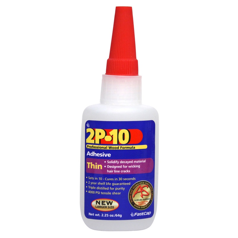 Fastcap Cyaacrylate Adhesive Thin Viscosity 2P-10 THIN 2 OZ