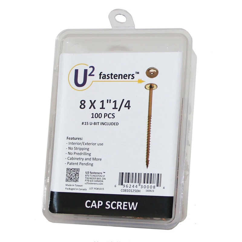 U2 Fasteners Cap Screws #8 Cap Screws C0810*****