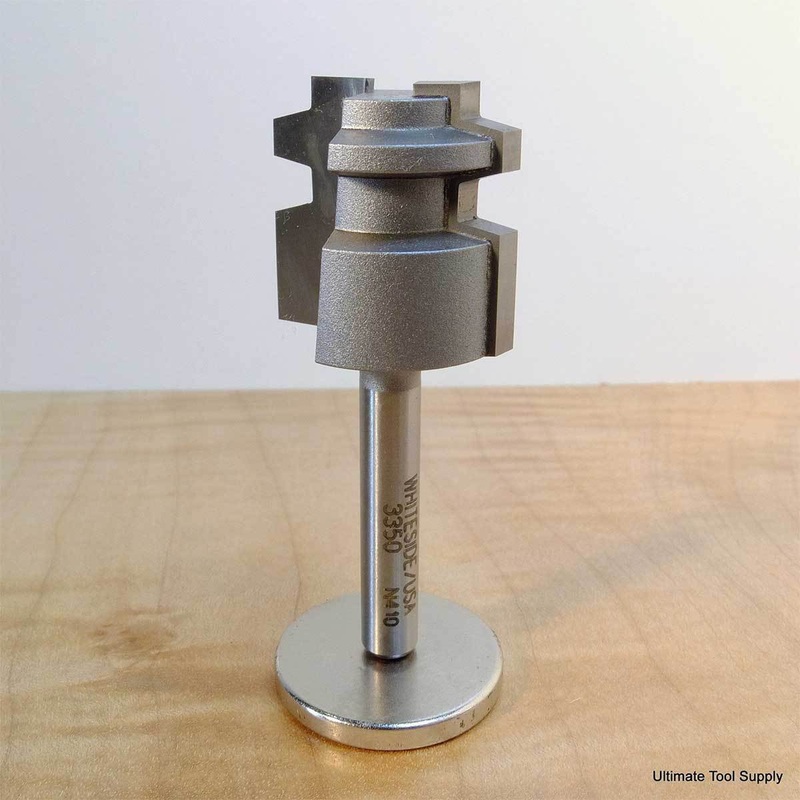 Whiteside Locking Drawer Glue Joint Router Bit 1 2 Inch Cut Length Locking Drawer Glue Joint Router Bit 3347