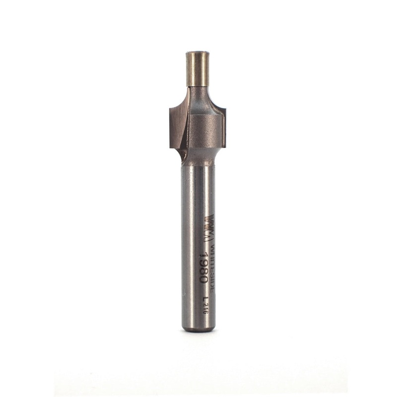 Whiteside Roundover Router Bits with Brass Bearing 19**