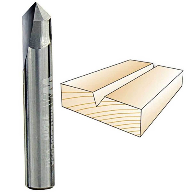 Whiteside V-Groove Router Bits 90 Degree V-Groove Router Bits 150*