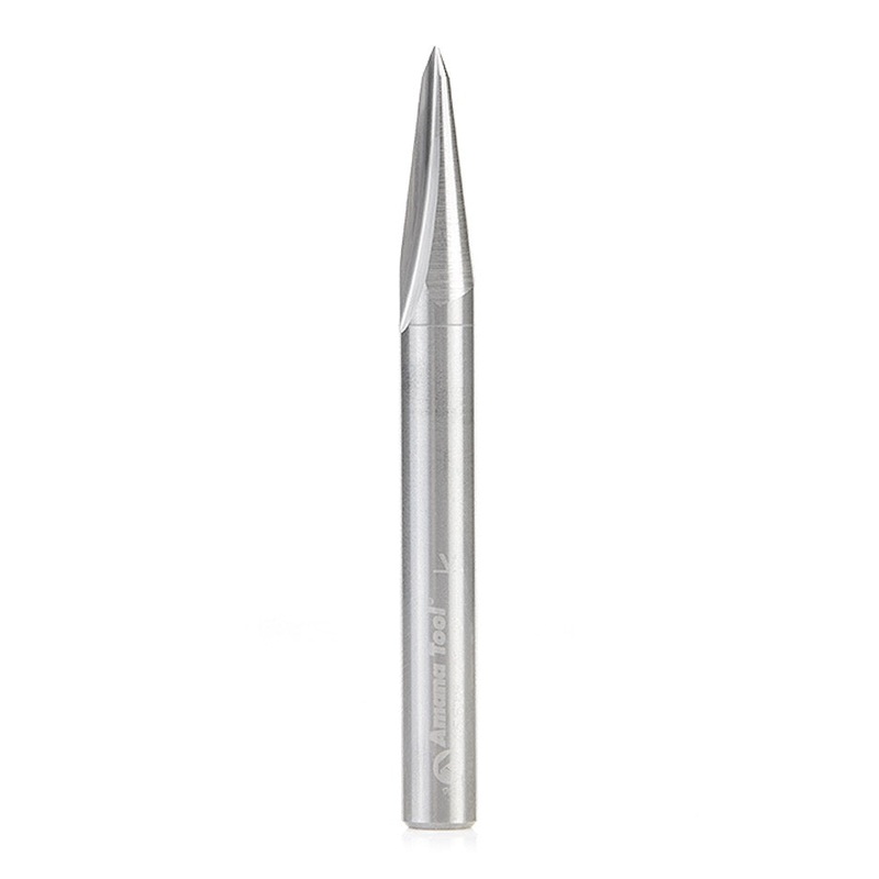 Amana Tool 15 Degree V-Groove Engraving Router Bit 45628