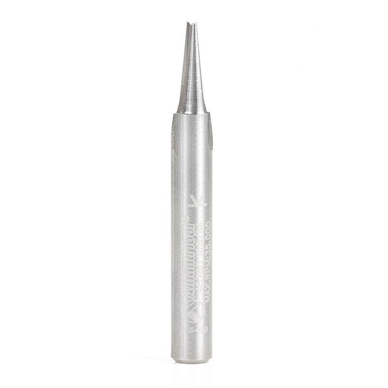 Amana Tool 15 Degree V-Groove Engraving Router Bit 45780