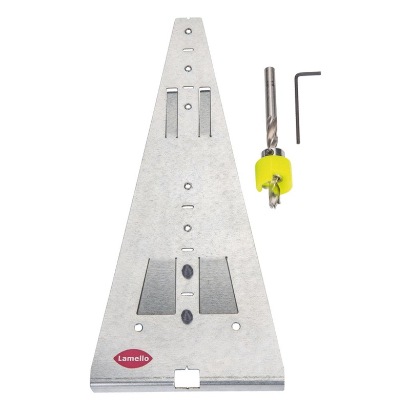 Lamello Divario P-18 Marking Jig with Drill Bit and Rotating Depth Stop 125510