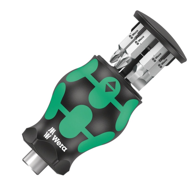 Wera Tools 6-Piece Kraftform Kompakt Stubby Screwdriver
