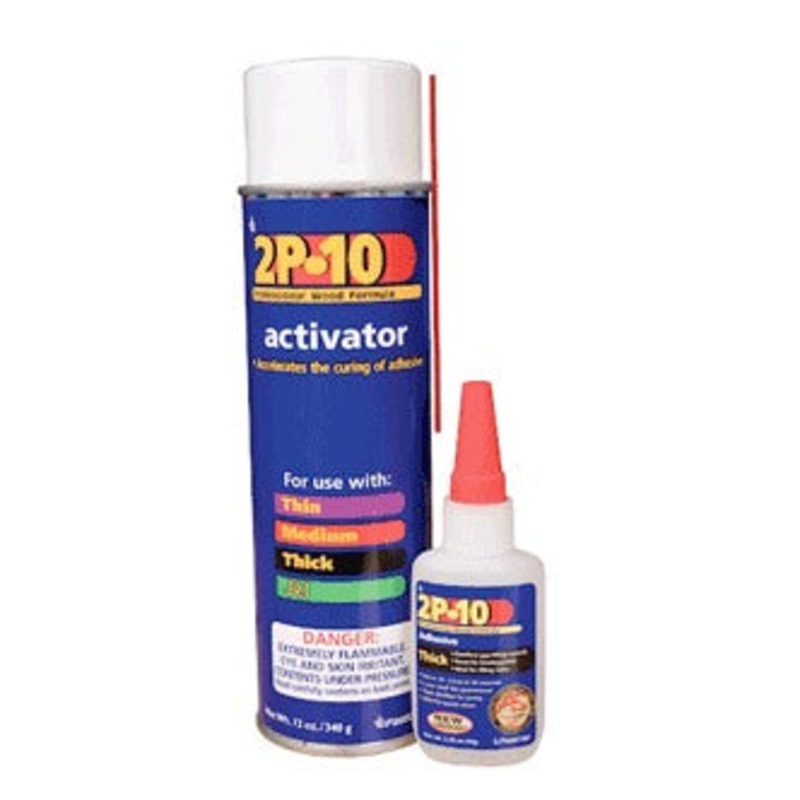 Fastcap Cyaacrylate Adhesive with Accelerant 2P-10 SOLOKIT