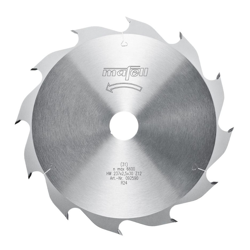 Mafell Ripping Circular Saw Blade 237mm x 12T ATB with 30mm Bore 092590