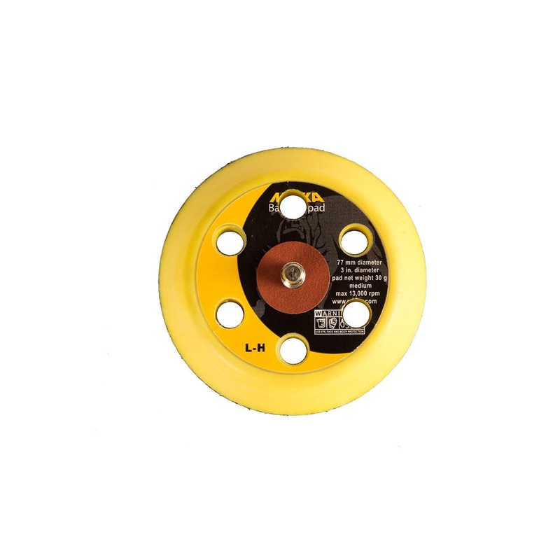 Mirka Sander Backing Pad 3 Inch with 6 Holes 913GV