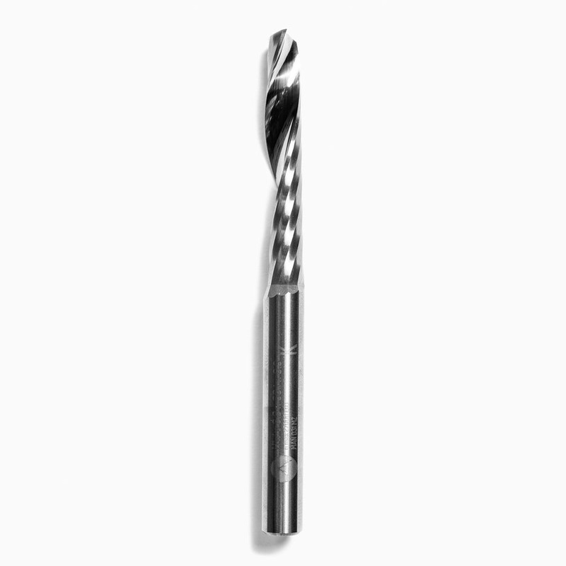 Shaper Tools D 1/4 Inch O-Flute Upcut Router Bit SE1-2500-1500C