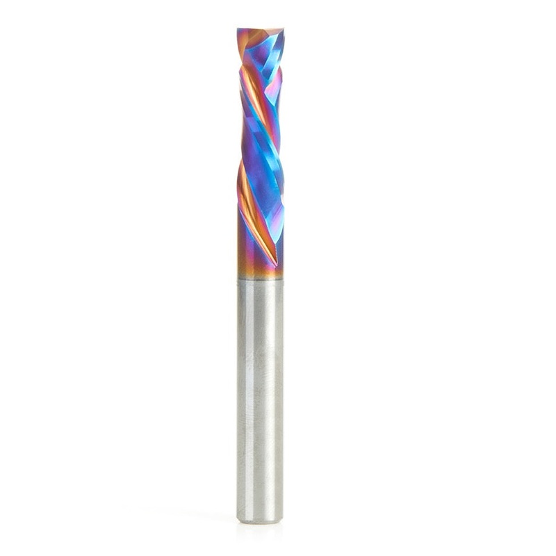 Amana Tool D 1/4 Inch Compression Spiral Router Bit with Spektra Coating 46700-K
