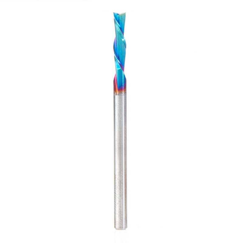 Amana Tool D 1/8 Inch Downcut Spiral Router Bit with Spektra Coating 46341-K
