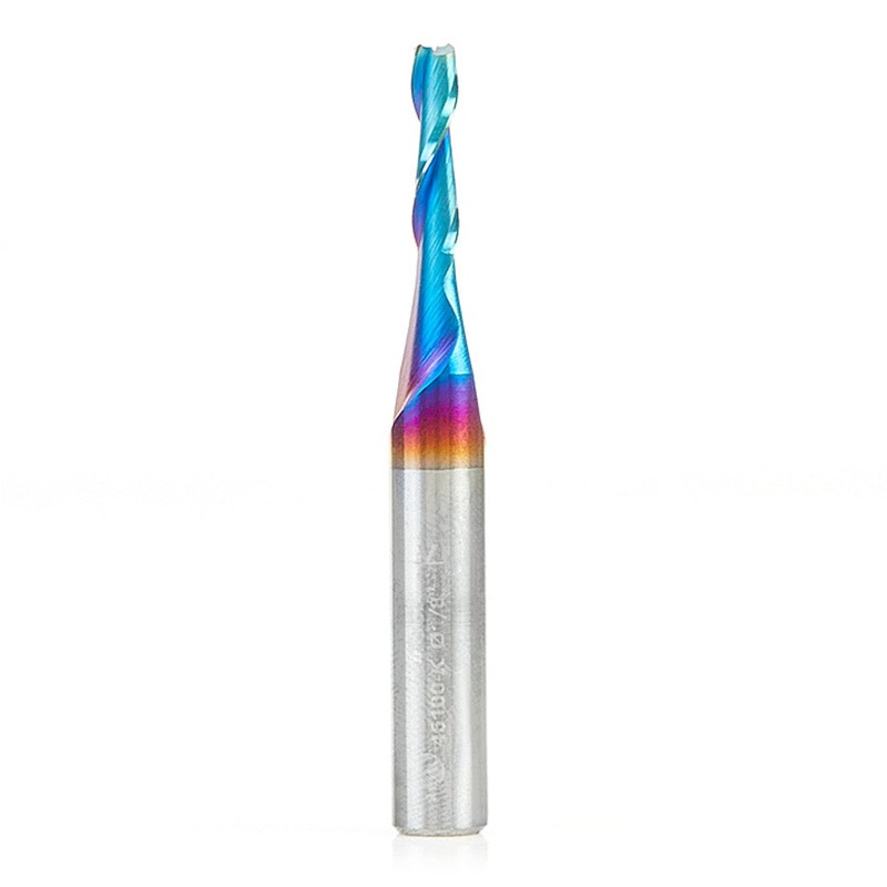 Amana Tool D 1/8 Inch Upcut Spiral Router Bit with Spektra Coating 46100-K