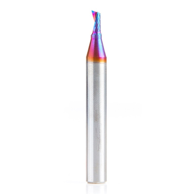 Amana Tool D 1/8 Inch Upcut Spiral Router Bit with Spektra Coating 51416-K