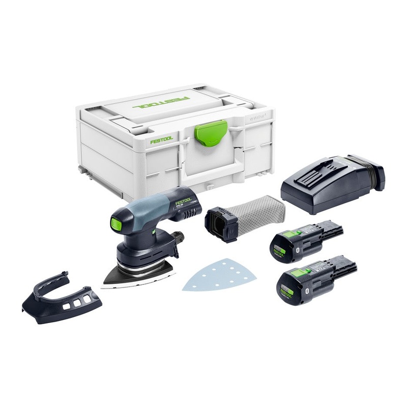 Festool Cordless Orbital Detail Sander DTSC 400 3.0 I-Plus 577513